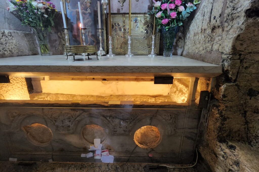 Mary’s Tomb at Mary’s Tomb Jerusalem