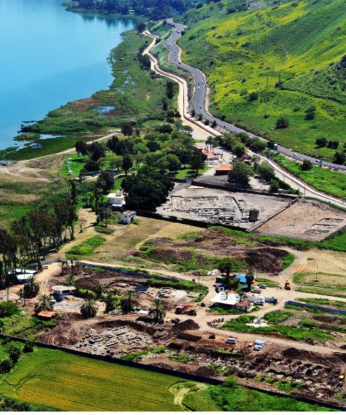 Magdala aerial photo