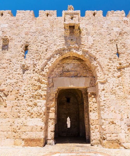 Zion Gate bullet holes