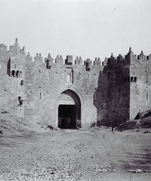 Damascus gate about 1880