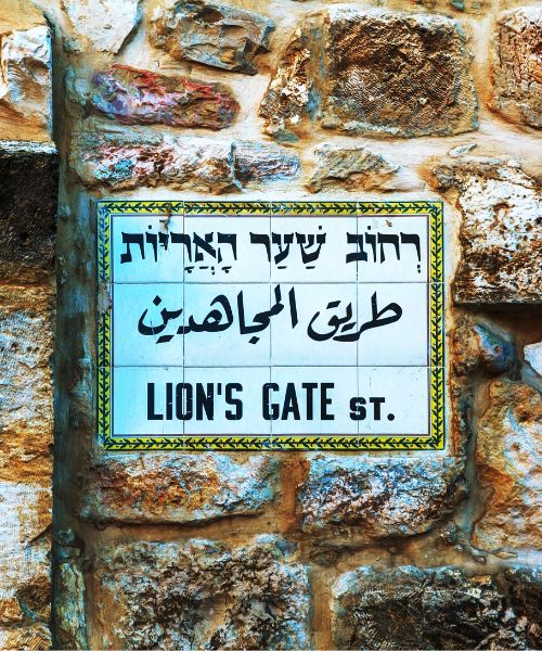 Lion's Gate sign