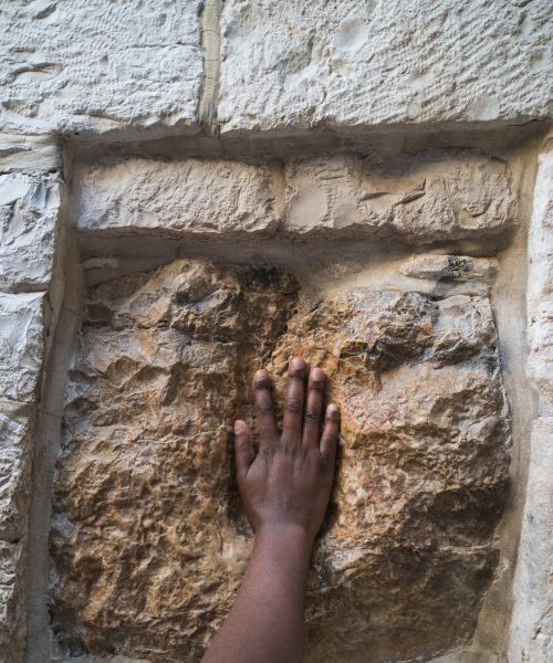 Via Dolorosa station 5