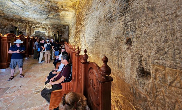 Elijahs Cave Haifa 2