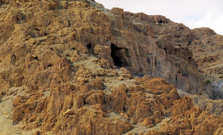 Cave at Qumran National Park