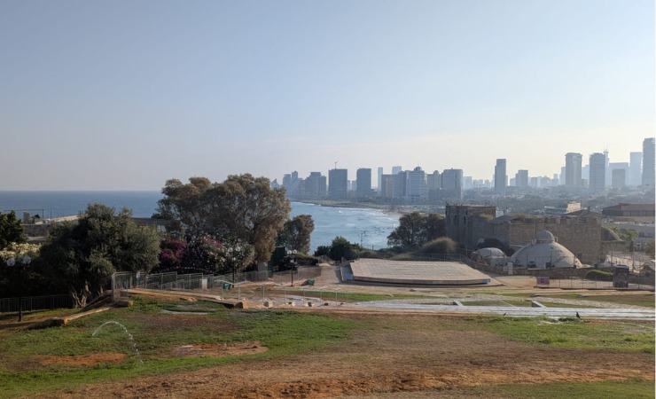 Tel Aviv View HaPisga Garden Jaffa