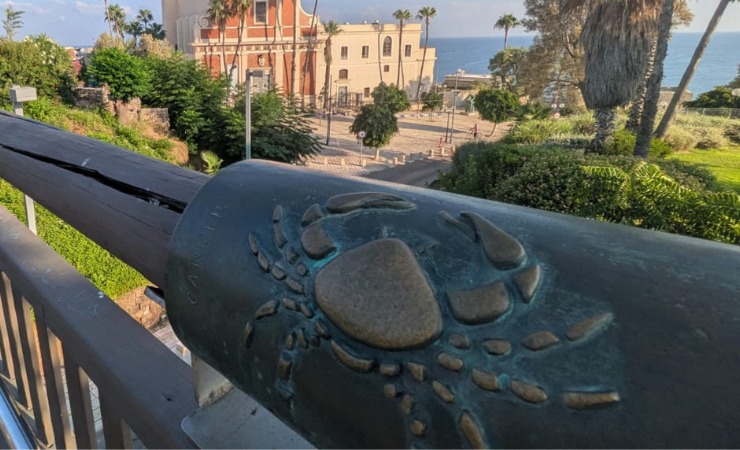 Twelve Bronze Zodiac Reliefs - Wishing Bridge Jaffa