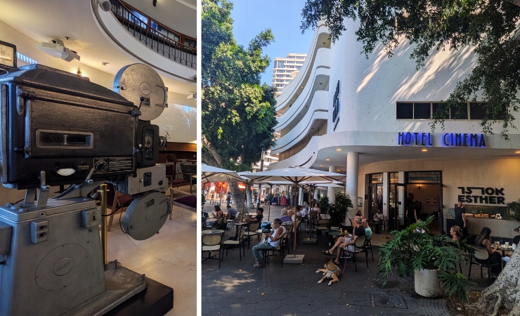 Dizengoff Square Cinema Hotel (former Esther Cinema)