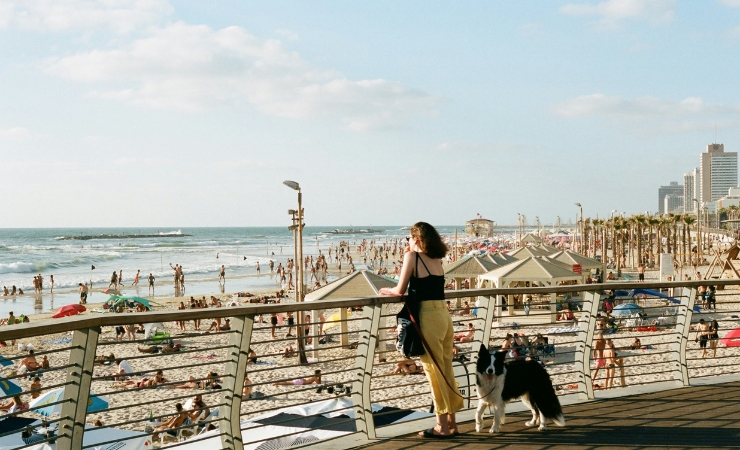 Tel Aviv Beaches from Promenade