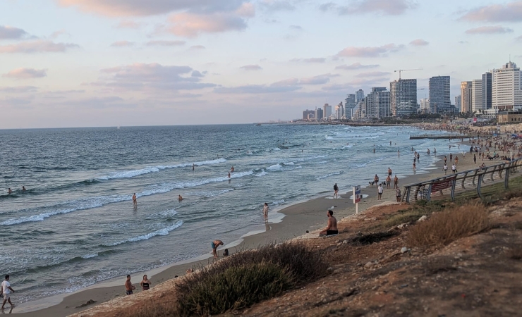 Tel Aviv Beaches Looking North 2026